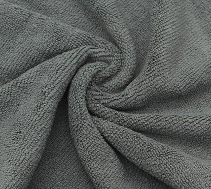 Microfiber Dish Cloths Ultra Absorbent Kitchen Dish Rags for Washing Dishes Fast Drying Cleaning Cloth 12InchX12Inch 10 Pack Gray