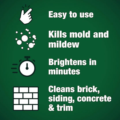Mold Armor E-Z House Wash – Kills Mold and Mildew- 1 Gallon