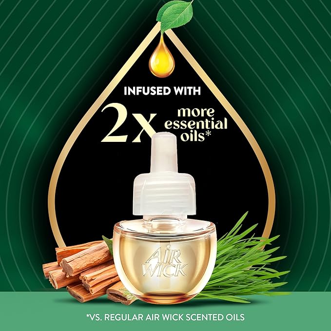 Air Wick Scented Oils 0+10 Sweetgrass & Sandalwood