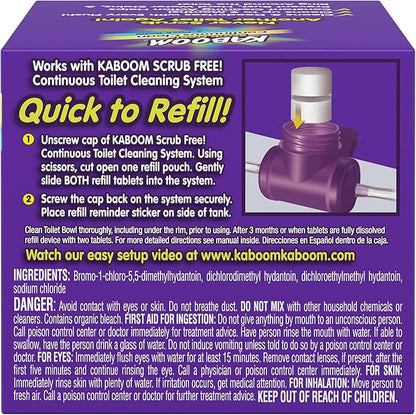 3-Pack Refill – Kaboom Scrub Free! Continuous Clean with OxiClean