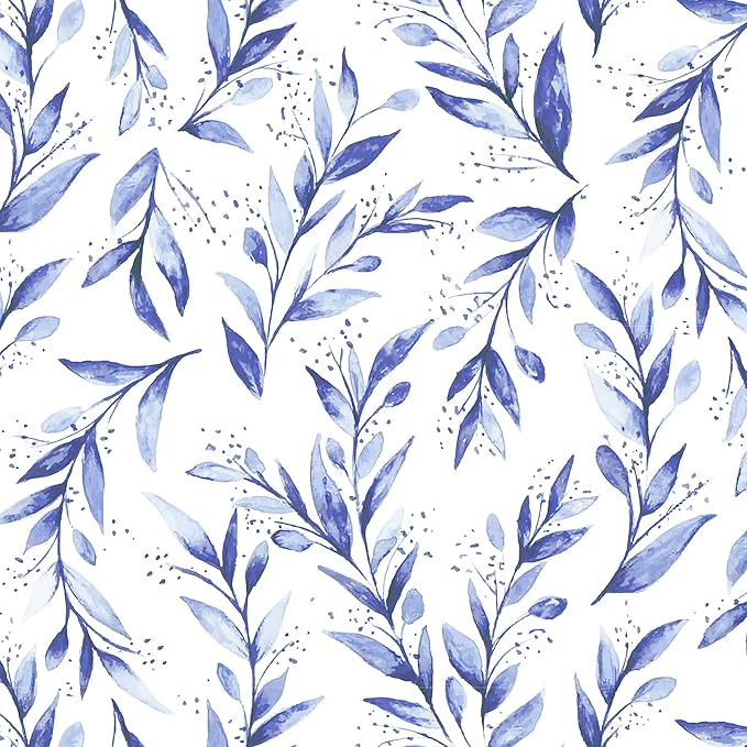 Livebor Leaf Peel and Stick Wallpaper Olive Leaf Contact Paper 17.7inch x 196.8inch Floral Leaves Wallpaper Peel and Stick Modern Farmhouse Wall Paper for Bedroom Neutral Self Adhesive Decorative