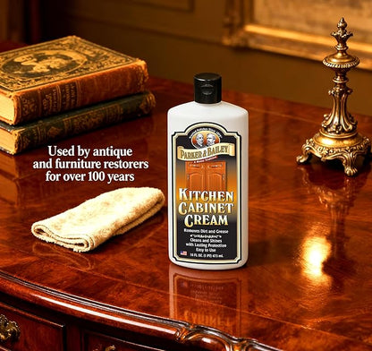 Parker and Bailey Kitchen Cabinet Cream-Wood Cleaner-Grease Remover 16 oz (1)