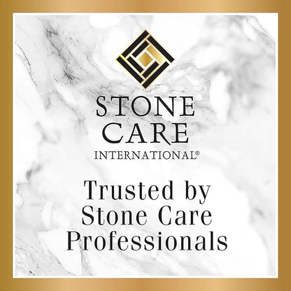 Stone Care International Daily Cleaner/Polish & Sealer Stone Care Kit for Granite, Quartz, Quartzite, Limestone Countertops - No residue, Superior Protection