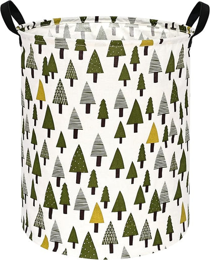 Round Laundry Basket Storage Bins Nursery Hamper Gift Baskets for Home,Office,Home Decor