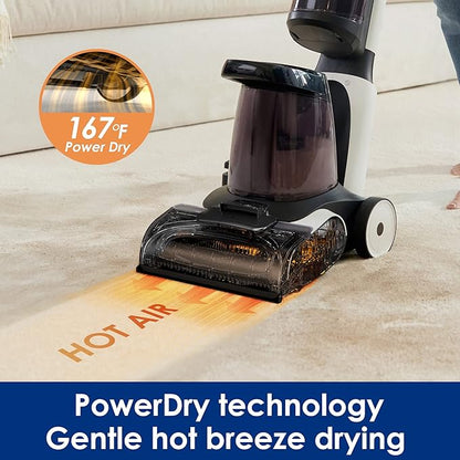 Tineco CARPET ONE Smart Carpet Cleaner Machine, Lightweight Carpet Shampooer and Portable Upholstery Cleaner with LED Display, Pet Carpet Cleaner with Spot Cleaner