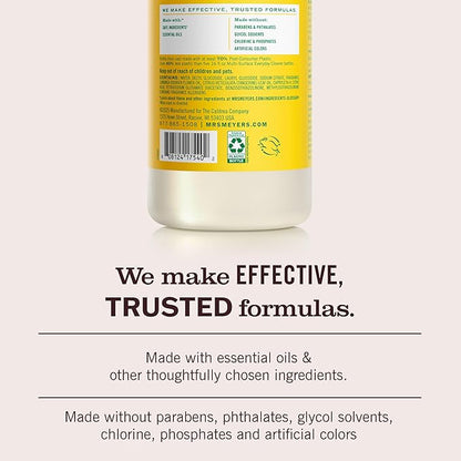 MRS. MEYER'S CLEAN DAY Multi-Surface Everyday Concentrate, Honeysuckle Scent, 32 Fl Oz Bottle