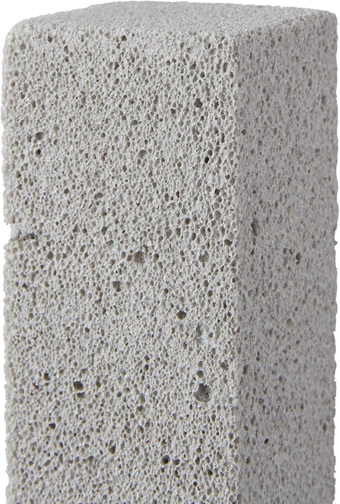 PUMIE Toilet Bowl Ring Remover, TBR-6, Pumice Stone with Handle, Removes Unsightly Toilet Rings and Stains from Toilets; Sinks; Tubs; Showers, Safe for Porcelain, Pack of 3