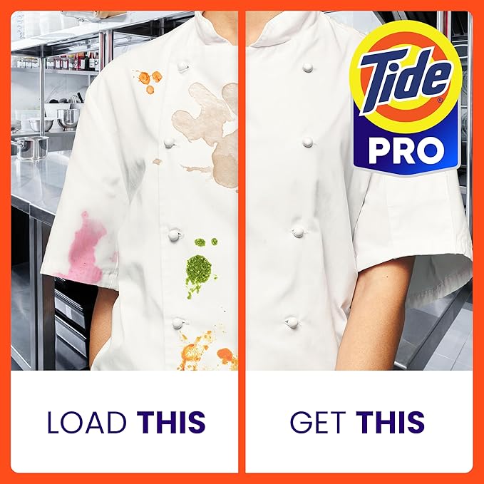 P&G PROFESSIONAL Tide Professional Commercial Power PODS Laundry Detergent, 63 Count (4 Count), 00030772141175
