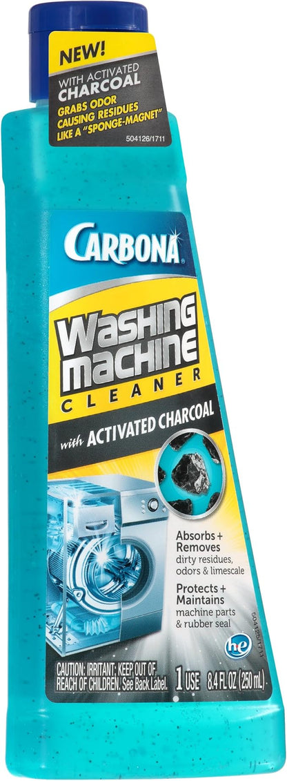 Delta Carbona Washing Machine Cleaner, 8.4 Fluid Ounce