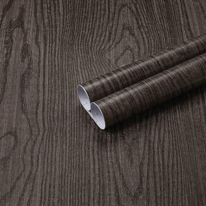Dimoon Black Wood Wallpaper Wood Contact Paper Thickened Embossed Gray Wood Grain Wallpaper Peel and Stick Wallpaper Removable Wood Rustic Selfadhesive Vintage Countertops Vinyl Roll 118"x15.7"