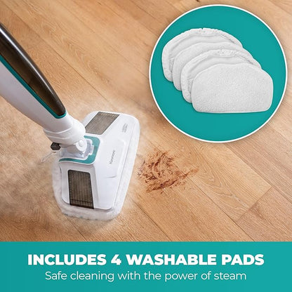 Kenmore SMP01 Microfiber & Washable Pads, 4 pack, for Kenmore SM2060 S200 Series Steam Mop, for Floor Cleaning