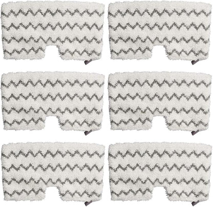 Extolife 6 Pack Steam Mop Pads Replacement for Shark Steam Pocket Mops S3501 S3601 S3972BRN S3550 S3801 S3901 S3601D S3801CO S3901D S3455K S2902 SE450 SE460