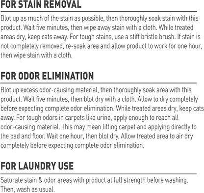 Nature’s Miracle Set-In Stain Destroyer For Dog Messes, 24 Ounces, Oxy Formula With Orange Scent
