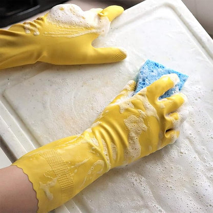 PLAYTEX HandSaver Reuseable Rubber Cleaning Gloves 6 Pairs