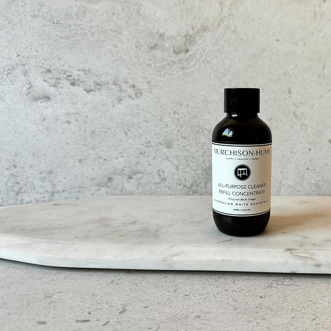 Murchison-Hume All-Purpose Cleaner – Natural, Non-Toxic, Safe on All Surfaces – Plant-Based Multi-Surface Cleaner for Kitchen, Bathroom & Home – Refill, makes 2 17 oz bottles, Original Fig