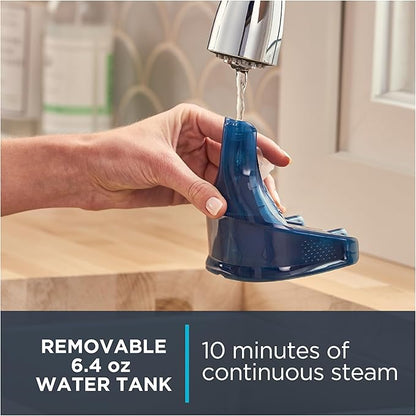 Rowenta Handheld Steamer for Clothes, X-Cel, 1600 Watts, 40-Second Fast Heat-Up, Powerful Continuous or On Demand Steam, 1600 Watts, Portable Clothes Steamer, Travel Must Have, Navy Blue, DR8120
