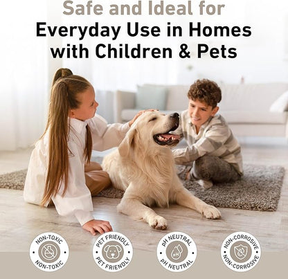 Creative Scents Multipurpose Enzyme Cleaner & Odor Remover | Super Concentrated for Floor, Carpet, Drain | Pet Urine Odor Eliminator | Enzyme Cleaner for Cat Urine & Dog Poop | 1 Gallon - White Tea