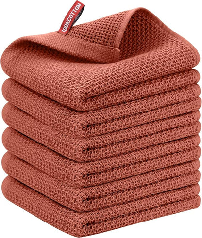 Nialnant Kitchen Hand Towels, 13 x 28 Inches, 100% Cotton Dish Towel for Home, Soft Dish Cloth for Kitchen, Super Absorbent Tea and Bar Towels