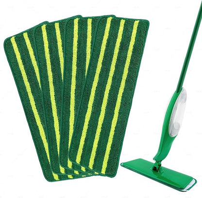 4 Pack Mop Refills Compatible for Libman Freedom Spray Mop Replacement Head - Machine Washable Microfiber Heads, Cleaning Multi-Surface Floors and Walls (Mop not Included)