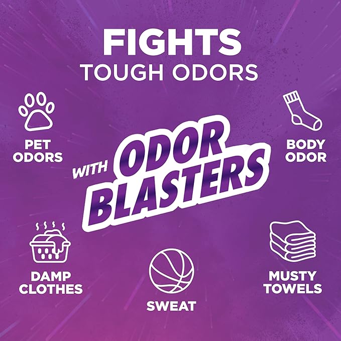 ARM & HAMMER Plus OxiClean Odor Blasters Fresh Burst, 128 Loads Liquid Laundry Detergent, 166.5 Fl oz