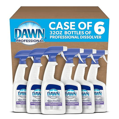 Dawn Professional Power Dissolver Spray, Bulk Degreaser Spray for Pots, Pans, Dishes, Stoves, Ovens and Grills in Commercial Restaurant Kitchens, 32 oz. (Case of 6)