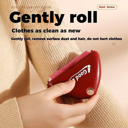 Lint Roller, Good-Life Reusable Lint Roller, Portable Lint Remover, Washable, Eco-Friendly, Pet Hair Remover for Clothes, Furniture & Carpets, 4Pcs