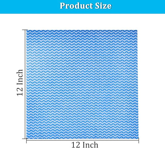 Disposable Dish Cloths Disposable Cleaning Towels 50 Pack Heavy Duty Reusable Disposable Kitchen Cleaning Cloths for Kitchen, Bathroom, Household Cleaning