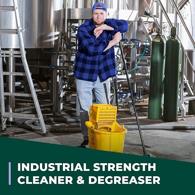 Simple Green Industrial Cleaner and Degreaser 1 Gal. MPF Micro-Particulate Fractionalization Lavender Scent