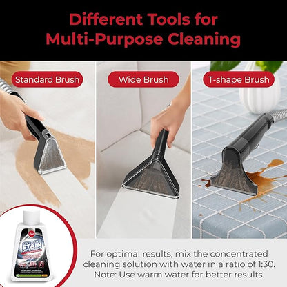Rosewill Multi-Purpose Portable Carpet and Upholstery Cleaner, Powerful Suction 18 KPa Spot Cleaner, 600W Motor, Car and Auto Detailer, Stain/Spot Remover; Versatile Use: Carpet, Sofa, Pet Hair