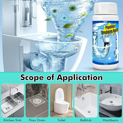 Wild Tornado Sink and Drain Cleaner,Powerful Pipeline Dredging Agent,Drain Clog Remover for for Quick Unclogs Bathroom and Kitchen Sinks,Drains
