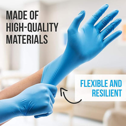 Style Setter Powder-Free Nitrile Disposable Exam Gloves