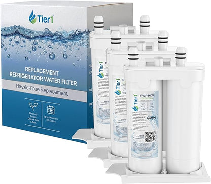 Tier1 RWF1031 WF2CB Refrigerator Water Filter | Replacement for PureSource2 WF2CB & EWF01 Fridge Filter - Up to 18 Months Supply | Easy Install | Odor Control | Clean & Great Tasting Water (3-pk)