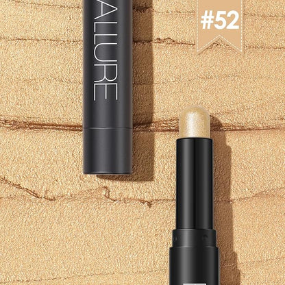 FOCALLURE Shimmer and Matte Cream Eyeshadow Stick,Smooth Brilliant Eye Brightener Pencil,High Pigment Eye Highlighter Pen for Women,Long Lasting Waterproof Eye Shadow and Liners Makeup (Tyndall)