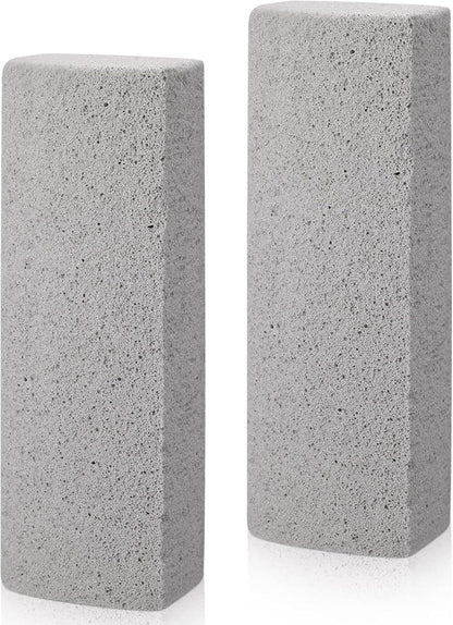 Loopeer 2 Pcs Pet Hair Remover Pumice Stone for Dog Cat Hair Removal Cleaning Pet Fur Stone 6 Inch Dog Fur Cleaning Tool for Car Interior Bedding Carpet Couch Furniture(6 x 2 x 1.6 in)