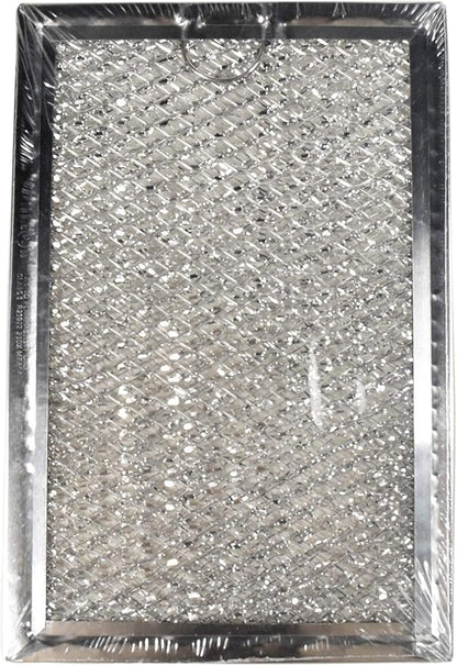 HQRP 4-Pack Microwave Oven Hood Aluminum Mesh Grease Filter compatible with GE WB06X10654 AP3883320 PS1018833 G-5012 Replacement fits GEHCSA1201RSS01 JVM1490BD003 ZSA1201RSS01