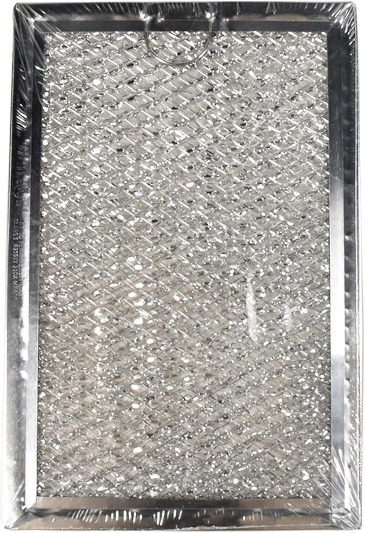 HQRP 4-Pack Microwave Oven Hood Aluminum Mesh Grease Filter compatible with GE WB06X10654 AP3883320 PS1018833 G-5012 Replacement fits GEHCSA1201RSS01 JVM1490BD003 ZSA1201RSS01