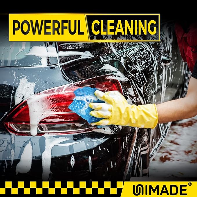 Microfiber Cleaning Cloth, 24 Pack Reusable Microfiber Towels for Cars Lint Free Cleaning Shop Towel Rags for Home Kitchen Automotive Bar Mechanic Restaurant Garage, 11"x 12", Blue