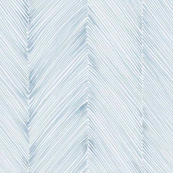 Modern Peel and Stick Wallpaper Boho Blue Contact Paper 17.3"x 480" Self-Adhesive Waterproof Neutral Wallpaper Vinyl Roll for Bathroom Bedroom Cabinets Décor