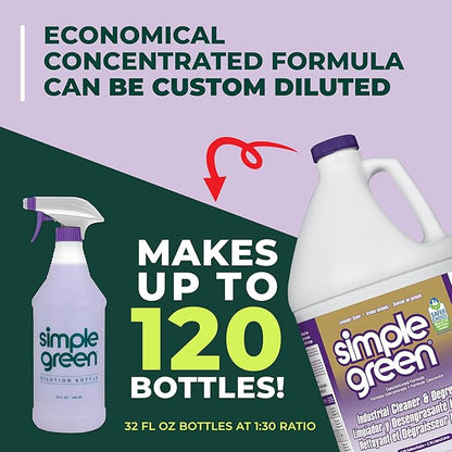 Simple Green Industrial Cleaner and Degreaser 1 Gal. MPF Micro-Particulate Fractionalization Lavender Scent