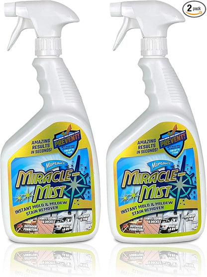 Instant Cleaner for Indoor and Outdoor Use, 32 oz | 2 Pack (64 OZ Spray)