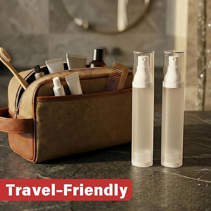 1.7oz/50ml-Small Spray Bottle 360° Angle Work, Portable Refillable Leak Proof Travel Mini Spray Bottle.For Perfume Toner Hair spray Facial Moisturizing 【1.7oz/50ml-(Pack of 3) & Spary Bottle】