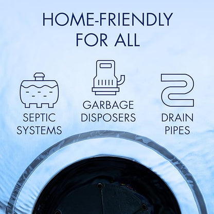 Glisten Garbage Disposer Freshener, Sink Disposal Odor Eliminator, Quick and Easy-to-Use, Lemon Scent, 30 Capsules Total