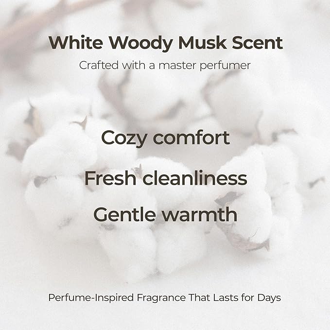 Laundry Detergent Pods, White Woody Musk Scent, Plant-Based Formula, No Harsh Chemicals, Safe for Sensitive Skin, Family-Safe Formula, Ultra Concentrated Laundry Pacs, HE Compatible, 30 Count
