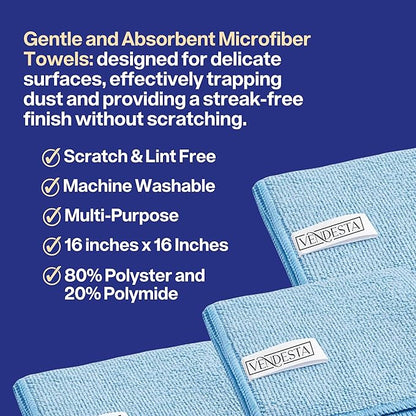 Stainless Steel Cleaner Bundle. Includes Two-15 Oz Stainless Steel Cleaner and Polish with Microfiber Cloth