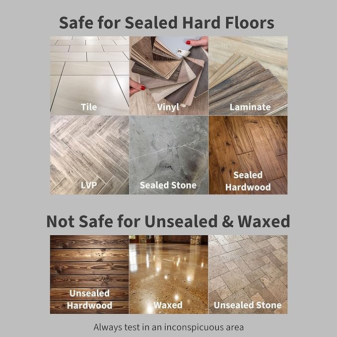 Lapew Apple Crush Scented Mop Soap - Luxury Floor Cleaner Concentrate for Mopping Tile, Laminate, Vinyl & Hardwood | Streak-Free, Low-Foam | 36 oz