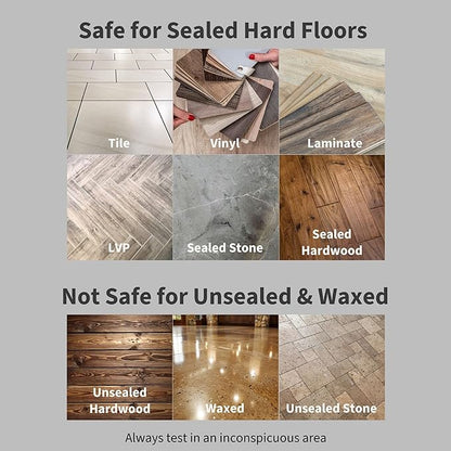 Lapew Stress Relief Scented Mop Soap - Luxury Floor Cleaner Concentrate for Mopping Tile, Laminate, Vinyl & Hardwood | Streak-Free, Low-Foam | 36 oz