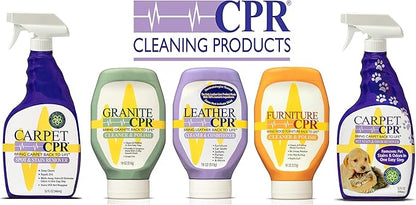 Granite CPR (Value 2-Pack of 18oz Bottles) – 2-in-1 Cleaner & Polish is Gentle Enough for Daily Use & Tough Enough to Restore Granite, Marble, & Stone to Its Original Luster