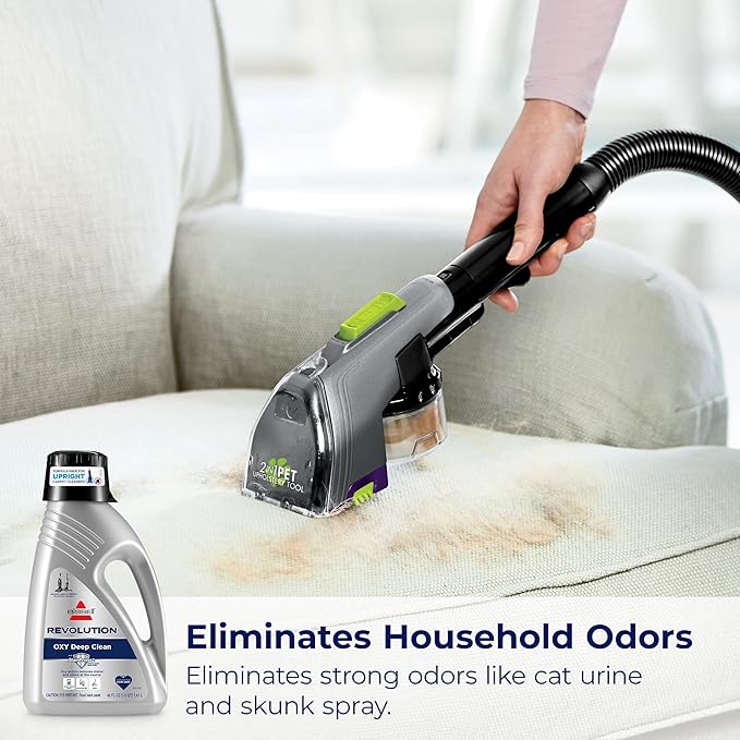 Bissell Revolution Upright Deep Cleaner Carpet & Upholstery Formula, 48 oz, 3975