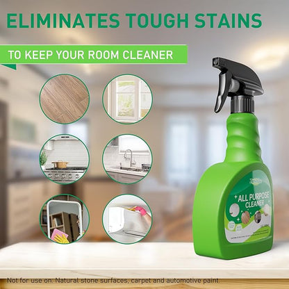 Shower Cleaner, All-Purpose Cleaner, Plant-Based Floor cleaner, Biodegradable Formula for Kitchens, Bathroom, Countertops, Ovens, and Appliances