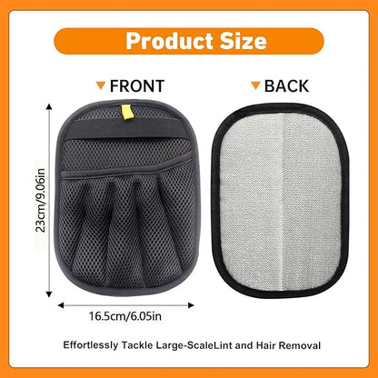 Pet Hair Removal Glove, Pet Hair Remover Gloves for Cats & Dogs Hair Remover, Magic Brush Pet Hair Removal Tool for Furniture, Couch, Car Seats, Clothing(1Pcs)